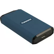 Transcend ESD410C 4TB, USB 20Gbps Type C, vanjski izdržljivi SSD disk (3D NAND flash), 2000MB/R, 2000MB/W, plavi