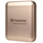Transcend ESD420C 1TB, USB 20Gbps tip C, vanjski izdržljivi SSD disk (3D NAND flash), 2000MB/R, 2000MB/W, Magsafe, zlatni