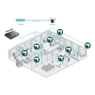 TP-Link VIGI C430 (4 mm) turret kamera, 3 MP, 4 mm, puna boja - Raspakiran TP-Link VIGI C430 (4 mm) turret kamera, 3 MP, 4 mm, puna boja - Raspakiran