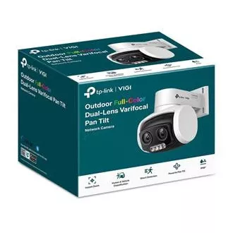 TP-Link VIGI C540V(4-12mm) PTZ kamera, 4MP, puna boja, 3x zum TP-Link VIGI C540V(4-12mm) PTZ kamera, 4MP, puna boja, 3x zum