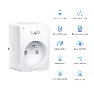 TP-LINK Tapo P110M - Mini pametna Wi-Fi utičnica s mjerenjem potrošnje energije, MATERIJA