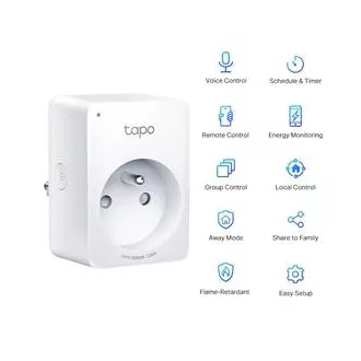 TP-LINK Tapo P110M - Mini pametna Wi-Fi utičnica s mjerenjem potrošnje energije, MATERIJA