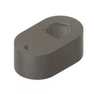 SYNOLOGY zidni i stropni nosač s poklopcem za kabel za kamere BC500, bijeli