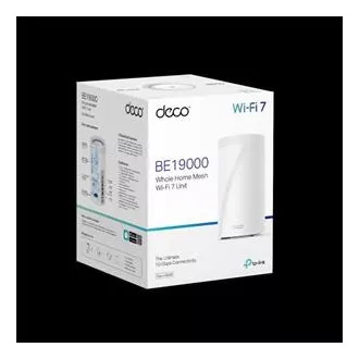 TP-Link Deco BE85 (1 paket) BE19000 Tropojasni Mesh WiFi 7 sustav, 1x 10GLAN, 2x 2.5GLAN, 1x 10GLAN/SFP+, USB, 2.4/5/6GHz, HomeShiel