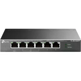 TP-Link TL-SG1006PP prekidač 2x GLAN, 3x GLAN s PoE+, 1x GLAN s PoE++