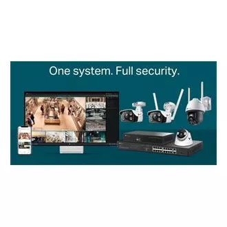TP-Link VIGI C330 (4mm) Bullet kamera, 3MP, 4mm, puna boja