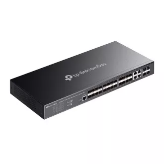 TP-Link SG3428XF Omada 24-portni SFP L2+ upravljani prekidač s 4 10GE SFP+ utora