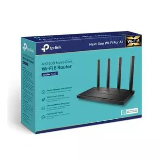 TP-Link Archer AX12 - AX1500 WiFi 6 router, 3 x GLAN, 1x GWAN, 2.4/5GHz, WPA3, MU-MIMO, Beamforming