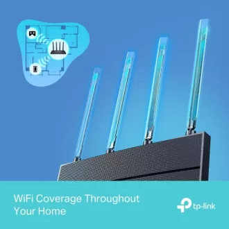 TP-Link Archer AX12 - AX1500 WiFi 6 router, 3 x GLAN, 1x GWAN, 2.4/5GHz, WPA3, MU-MIMO, Beamforming