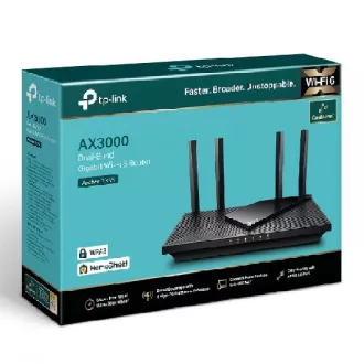 TP-Link Archer AX55 - AX3000, USB 3.0 priključak, Wi-Fi 6 usmjerivač, HomeShield - OneMesh™