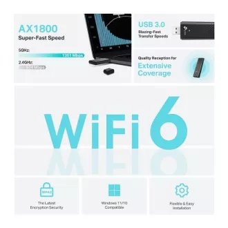 TP-Link Archer TX20U - AX1800 WiFi USB adapter TP-Link Archer TX20U - AX1800 WiFi USB adapter