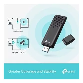 TP-Link Archer TX20U - AX1800 WiFi USB adapter TP-Link Archer TX20U - AX1800 WiFi USB adapter