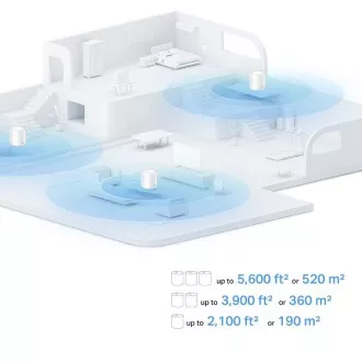 TP-Link Deco X10 (1-komplet) - AX1500 Mesh Wi-Fi 6 Smart Home System - Roditeljska kontrola - (1-komplet) TP-Link Deco X10 (1-komplet) - AX1500 Mesh Wi-Fi 6 Smart Home System - Roditeljska kontrola - (1-komplet)
