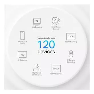 TP-Link Deco X10 (1-komplet) - AX1500 Mesh Wi-Fi 6 Smart Home System - Roditeljska kontrola - (1-komplet) TP-Link Deco X10 (1-komplet) - AX1500 Mesh Wi-Fi 6 Smart Home System - Roditeljska kontrola - (1-komplet)