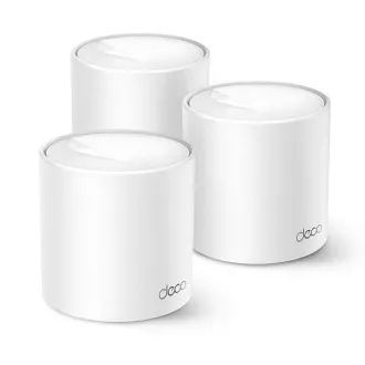 TP-Link Deco X10 (3 komada) - AX1500 Mesh Wi-Fi 6 sustav za pametne domove - Roditeljska kontrola - (3 komada) TP-Link Deco X10 (3 komada) - AX1500 Mesh Wi-Fi 6 sustav za pametne domove - Roditeljska kontrola - (3 komada)