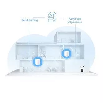 TP-Link Deco X10 (3 komada) - AX1500 Mesh Wi-Fi 6 sustav za pametne domove - Roditeljska kontrola - (3 komada) TP-Link Deco X10 (3 komada) - AX1500 Mesh Wi-Fi 6 sustav za pametne domove - Roditeljska kontrola - (3 komada)