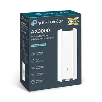TP-Link EAP650-Outdoor - AX3000 WIFI pristupna točka Omada 1xGLAN, PoE/pasivni PoE stup/zidna montaža Surge Protect TP-Link EAP650-Outdoor - AX3000 WIFI pristupna točka Omada 1xGLAN, PoE/pasivni PoE stup/zidna montaža Surge Protect