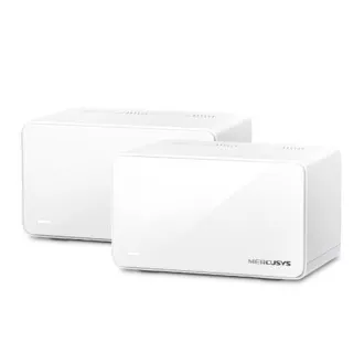 TP-Link WiFi usmjerivač Mercusys Halo H90X (3 komada) WiFi 6, AX6000, 1x 2.5GLAN, 2x GLAN