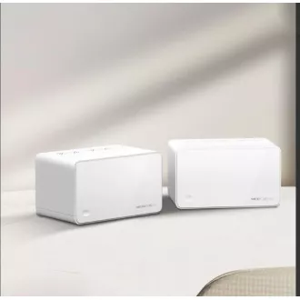 TP-Link WiFi usmjerivač Mercusys Halo H90X (3 komada) WiFi 6, AX6000, 1x 2.5GLAN, 2x GLAN
