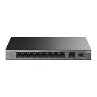 TP-Link LS1210GP Switch 1x GLAN, 8x GLAN s PoE+, 1x SFP, 61W