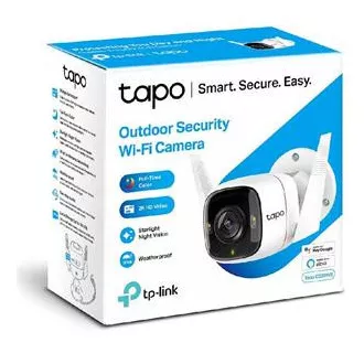 TP-LINK Tapo C320WS - Vanjska IP kamera s WiFi i LAN, 4MP (2560 × 1440), ONVIF, Starlight (Color Night Vision)