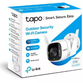 TP-LINK Tapo C320WS - Vanjska IP kamera s WiFi i LAN, 4MP (2560 × 1440), ONVIF, Starlight (Color Night Vision)