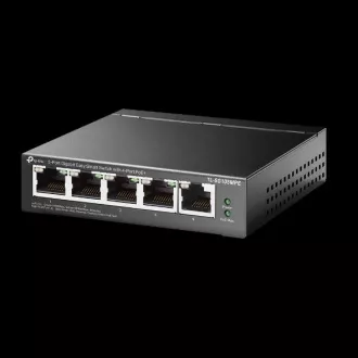 TP-Link prekidač TL-SG105MPE Easy Smart, 5x GLAN, 4x PoE+, 120W