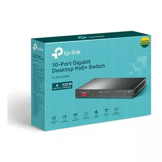 TP-Link TL-SG1210MP Gigabit Switch 8xGLAN 2xGLAN Uplink 1xSFP PoE+ 123W TP-Link TL-SG1210MP Gigabit Switch 8xGLAN 2xGLAN Uplink 1xSFP PoE+ 123W