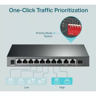 TP-Link TL-SG1210MP Gigabit Switch 8xGLAN 2xGLAN Uplink 1xSFP PoE+ 123W TP-Link TL-SG1210MP Gigabit Switch 8xGLAN 2xGLAN Uplink 1xSFP PoE+ 123W