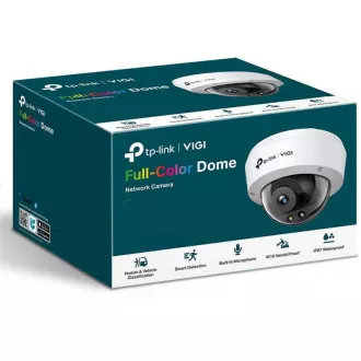 TP-Link VIGI C240 (2,8 mm) - kupolasta kamera, 4 MP, 2,8 mm, puna boja