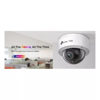 TP-Link VIGI C240 (2,8 mm) - kupolasta kamera, 4 MP, 2,8 mm, puna boja