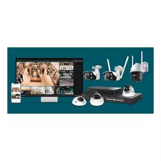 TP-Link VIGI C240 (4 mm) kupolasta kamera, 4 MP, 4 mm, puna boja
