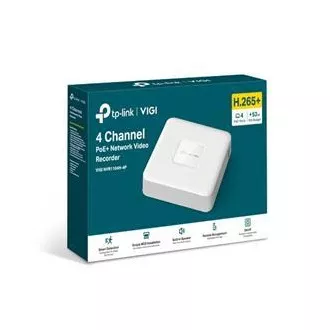 TP-LINK Uređaj za snimanje VIGI NVR1104H-4P 4 kanala, 4x Lan sa PoE, 2x USB