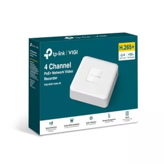 TP-LINK Uređaj za snimanje VIGI NVR1104H-4P 4 kanala, 4x Lan sa PoE, 2x USB