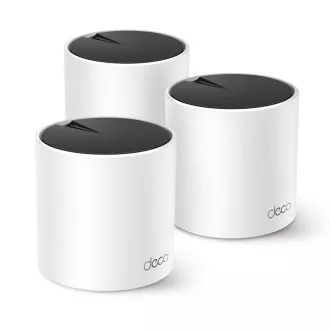 TP-Link Deco X55 (3 komada) - AX3000 Wi-Fi 6 Mesh sustav za pokrivanje cijelog doma - HomeShield - (3 komada)