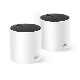 TP-Link Deco X55 (2 komada) - AX3000 Wi-Fi 6 Mesh sustav za pokrivanje cijelog doma - HomeShield - (2 komada)