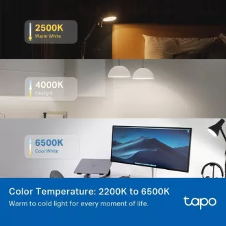 TP-Link Tapo L535E, Smart Wi-Fi LED žarulja u boji, 2500-6500K, E27 TP-Link Tapo L535E, Smart Wi-Fi LED žarulja u boji, 2500-6500K, E27