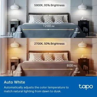 TP-Link Tapo L535E, Smart Wi-Fi LED žarulja u boji, 2500-6500K, E27 TP-Link Tapo L535E, Smart Wi-Fi LED žarulja u boji, 2500-6500K, E27