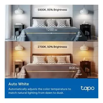 TP-Link Tapo L535E, Smart Wi-Fi LED žarulja u boji, 2500-6500K, E27 TP-Link Tapo L535E, Smart Wi-Fi LED žarulja u boji, 2500-6500K, E27