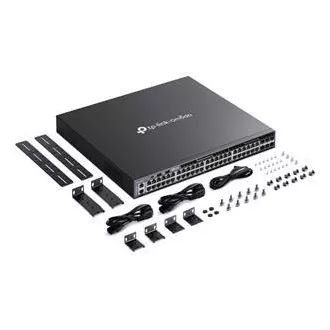 TP-Link SG6654X Omada 48-portni gigabitni sklopivi L3 prekidač, 48 gigabitnih RJ45 priključaka i 6 × 10 Gbps SFP+ utora