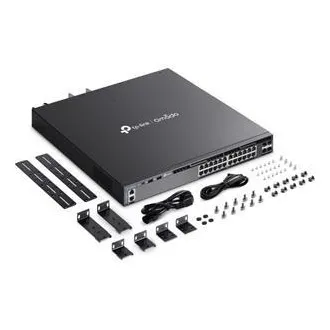 TP-Link SG6428XHP Omada 24-portni gigabitni RJ45 L3 PoE+ preklopnik, ukupni PoE budžet od 720 W