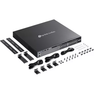 TP-Link SG6428X Omada 24-portni gigabitni RJ45 sklopivi L3 preklopnik, 4x10 Gbps SFP+ utora