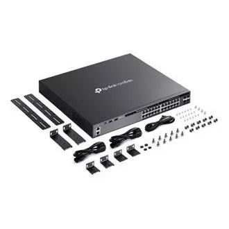 TP-Link SG6428X Omada 24-portni gigabitni RJ45 sklopivi L3 preklopnik, 4x10 Gbps SFP+ utora