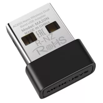 MERCUSYS MA20N - AC650 bežični dual-band USB nano adapter