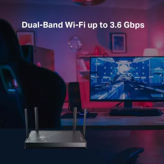 TP-Link Archer BE230 - BE3600 Wi-Fi 7 router, 1x2.5G WAN, 1x2.5G LAN, 3xGLAN, USB 3.0, HomeShield, EasyMesh