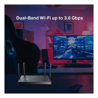 TP-Link Archer BE230 - BE3600 Wi-Fi 7 router, 1x2.5G WAN, 1x2.5G LAN, 3xGLAN, USB 3.0, HomeShield, EasyMesh
