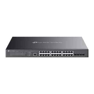 TP-Link SG3428XMPP Omada 24-portni Gigabitni i 4-portni 10GE SFP+ upravljani preklopnik L2+ sa 16 PoE+ portova i 8 PoE++ portova