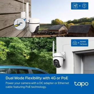 TP-Link Tapo C501GW - vanjska 4G LTE pan/tilt kamera, LTE/LAN, 2MP (1920x1080) 122°, ONVIF