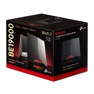 TP-Link Archer GE800 - BE19000, 1x10GLAN, 2x2.5GLAN, 4xLAN, 1x USB 3.0, tropojasni Wi-Fi 7 ruter za igre, HomeShiel™, EasyMesh™