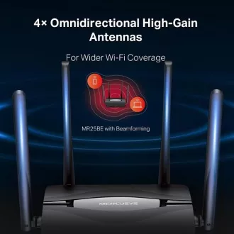 Mercusys MR25BE Dvopojasni Wi-Fi 7 ruter BE3600